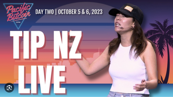 Video thumbnail of Tip_NZ performing at Pacific Bitcoin 2023